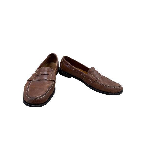 Cole Haan Mens brown leather slip on loafer 10.5M SKU 7243 - Picture 1 of 9